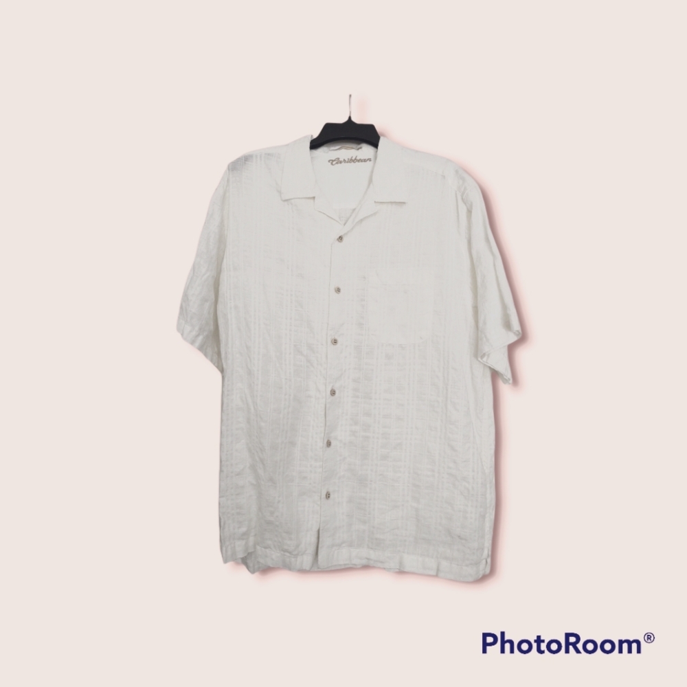 Caribbean Button Down Size Large